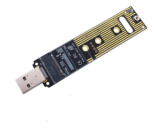 ,, Adaptador M.2 Nvme Usb 3.1 Usb3.1 Leitor De Cartão M.2