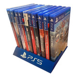 Porta Jogos Para Vídeo Game Playstation Ps3 Ps4 E Ps5