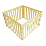 Pelotero Corralito Corral Bebe 144x144x60cm Madera Plegable