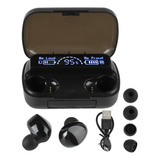 Audífonos In-ear Inalámbricos Bluetooth M10 Negro