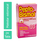 Pepto Bismol 262 Mg Caja Con 24 Tabletas Masticables