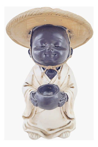 Niño Buda Bebe Budismo Figura Zen Deco Feng Shui Zn