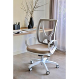 Sillón Ergonómico Basculante Alma Blanco- El Ebano Design