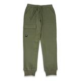 Pantalón De Buzo Niño Verde Pillin (tvz508-24ver)