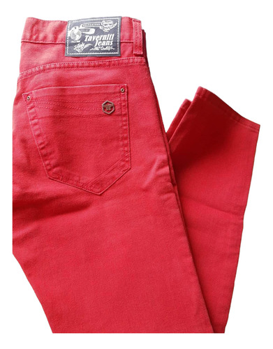 Pantalón Taverniti, Rojo, De Hombre.