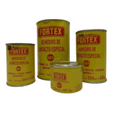 Cemento Adhesivo De Contacto Fortex 1/4 Litro Pegamento 101 Color Ámbar