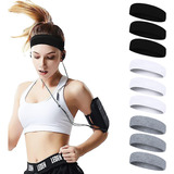 Banda Deportiva Cabeza Antisudor Secado Rápido 9 Pcs