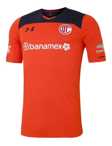 Jersey Under Armour Futbol Toluca Portero Local Pro 17/18 Na