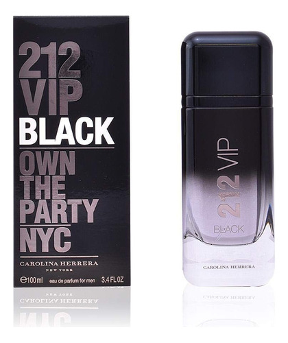 Perfume Carolina Herrera 212 Vip Black Edp 100ml Hombre