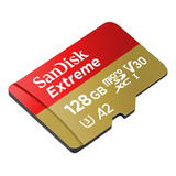 Cartao Memoria Sandisk Micro Sdxc Extreme A2 160mb/s 128gb 