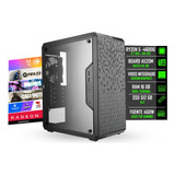 Torre Gamer Ryzen 5 5500 + 16gb + Nvme 1tb + Gpu + 80 Bronce