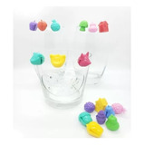 Set X 10 Identificadores De Vasos Color Pastel Deco Oferta