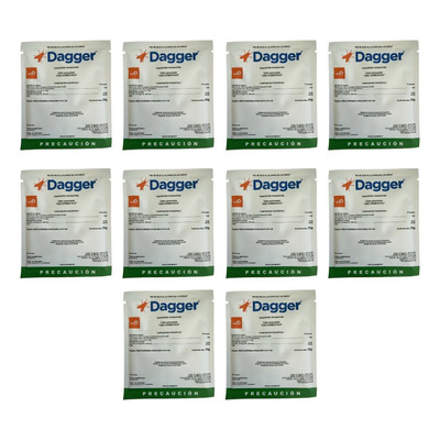 Dagger Mosquicida 10 Sobres 20 Gr Insecticida Mata Moscas | Envío gratis