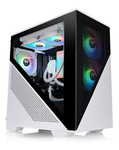 Gabinete Gamer Thermaltake Divider 170 Tg Snow Ed Ca-1s4-00s Color Blanco/negro