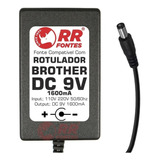 Fonte 9v Para Rotulador Etiquetadora Brother Gl-100 Gl-h105