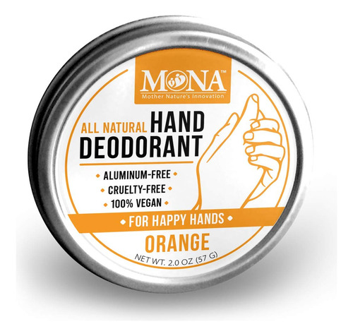 Mona Brands - Desodorante Natural De Manos Para Manos Felice