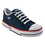 Zapatillas Topper Nova Low Kids Lona Reforzada Asfl70