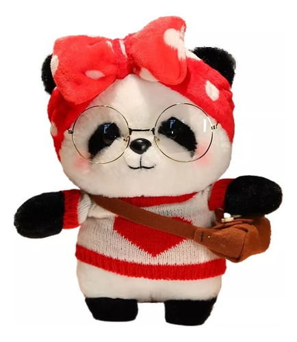 Muñeco Panda De Peluche Con Bandolera Para Vestir