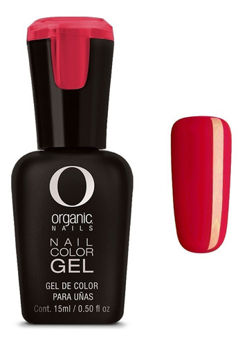Color Gel Esmalte Uñas By Organic Nails Color Rubi #119