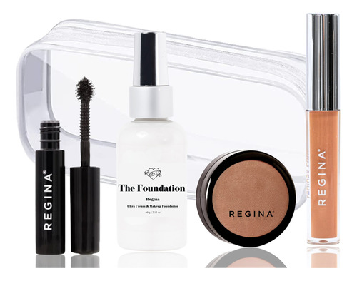 Kit Maquillaje Regina Ready To Go + Neceser De Regalo 