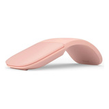 Mouse Plegable Inalámbrico Microsoft  Arc Rosa Suave