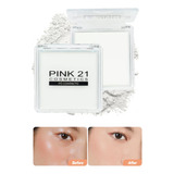 Polvo Compacto Translúcido Sellador Maquillaje Pink 21
