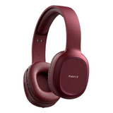 Audífonos Bluetooth Havit H2590bt Pro Color Rojo