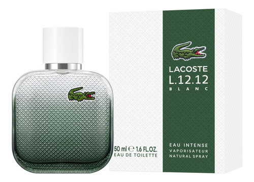 Perfume Lacoste L.12.12 Blanc Eau Intense Edt 100 Ml Hombre