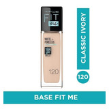 Base Maybelline Fit Me M&p Classic Ivory 120 X30ml