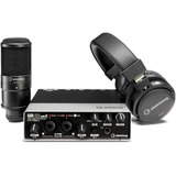 Kit Recording Pack Steinberg Ur22 Interface Fone Microfone