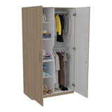 Closet Tobago Moderno Homey 2 Puertas 185x100x50 Cms