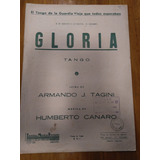 Gloria Tagini Canaro Partitura Tango