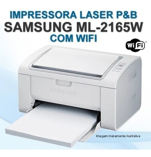 Impressora Laser Samsung Ml-2165w+toner+parcelmaento+frete