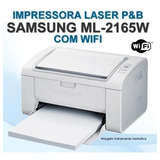 Impressora Laser Samsung Ml-2165w+toner+parcelmaento+frete