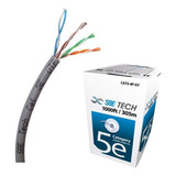 Sbe Tech Sbe-utpc5ecu-gy, Cable Utp Cat5e, Gris, 305m Cobre