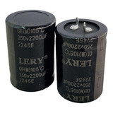 Capacitor Condensador 250v 2200uf 