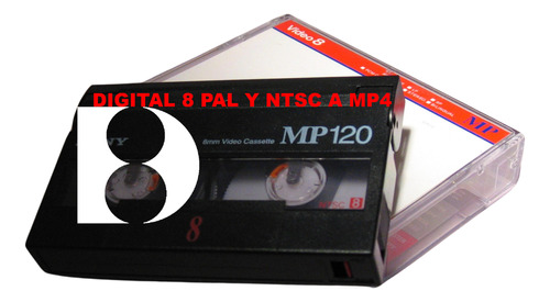 Digitalización De Videos Digital 8 Pal O Ntsc A Formato Mp4