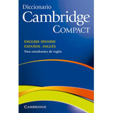 Libro: Diccionario Compact Inglés/español. Aa.vv.. Cambridge