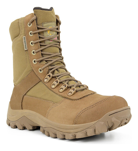 Coturno Militar 8625-35 Anti Perfuro Coyote Airstep