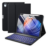 Funda Para iPad Air De 5 4 Generacin Con Teclado De 10.9 Pul