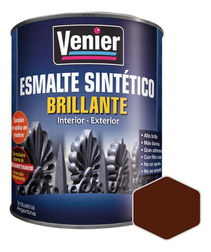 Esmalte Sintetico Brillante Venier 3p | 1/2lt