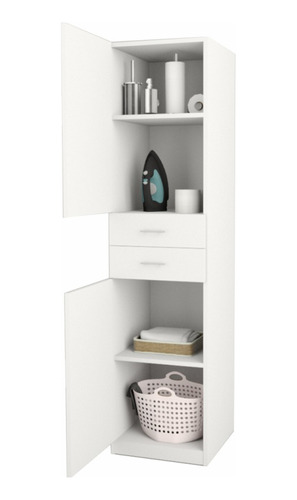 Mueble Despensero Organizador Cocina Baño 2 Puertas Cajones 