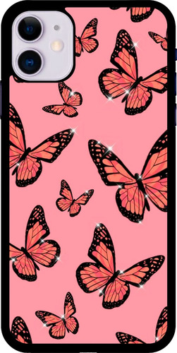 Funda Para Celular Uso Rudo Mariposas Dama #10