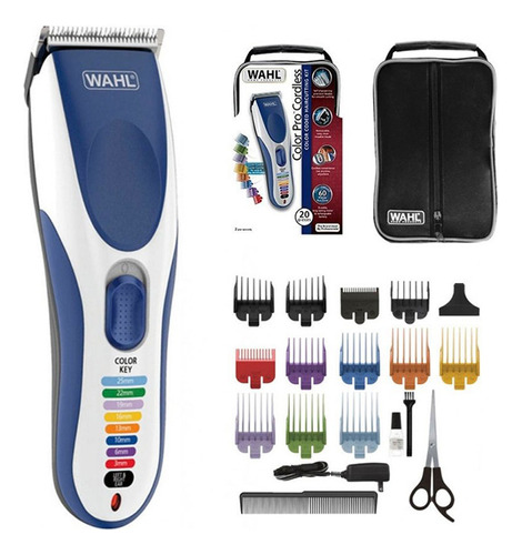 Máquina Cortar Pelo Wahl Colorpro Cordless 20 Piezas