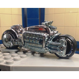 Priviet Motocicleta Dodge Tomahawk Plata Hot Wheels Hw 1