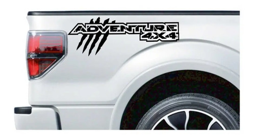 Calcas Sticker Adventure 4x4 Rasguño Batea + Regalo Tapa