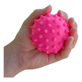 Bola Pula Pula Maciço Brinquedo Para Cachorro Big Bull Pet Cor Rosa