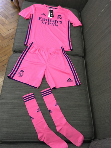 Conjunto Real Madrid 2020/21 Original Talle L Niños