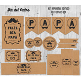 Kit Imprimible Día Del Padre Pdf Listo Para Imprimir!