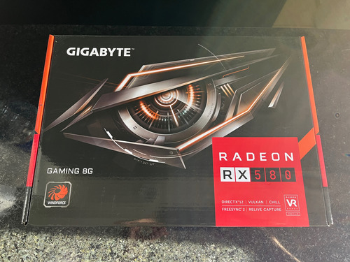 Placa De Video Amd Gigabyte Gaming Radeon Rx 580 - 8gb